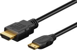 Goobay 74429 HDMI - Mini HDMI 2.1 Kábel 1m - Fekete (74429) (74429)