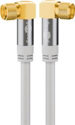 Goobay 70490 Type-F antenna kábel 10m - Fehér (70490) (70490)