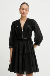 PINKO rochie din bumbac PPYA-SUD149_99X (105251.A2MI)
