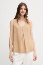 Benetton bluză din in PPYH-BDD097_80A (5BMLDQ06W)