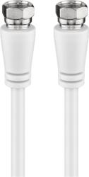 Goobay 66623 Type-F antenna kábel 3m - Fehér (66623) (66623)