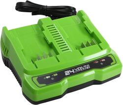 GreenWorks G24X2UC2 Akkumulátor töltő (2931907) (2931907)