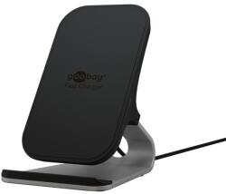 Goobay 52955 Vezeték nélküli asztali gyorstöltő - Fekete (10W) (52955) (52955)