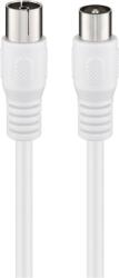 Goobay 66615 Koax antenna kábel 3m - Fehér (66615) (66615)