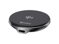 Sandberg Mágnesen töltő, Wireless Charger Mag Qi2 15W 441-61 (441-61)