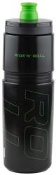 BikeFun Ride'n'Roll műanyag kulacs, 750 ml, csavaros, Elite, fekete
