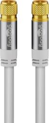 Goobay 70653 Type-F antenna kábel 10m - Fehér (70653) (70653)