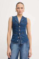 Pinko vestă jeans REIMAGINE by Patrick Mcdowell PPYA-KZD082_55J (105072.A2JW)