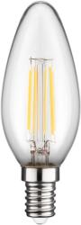 Goobay LED Filament Gyertya izzó 4W 470lm 2700K E14 - Meleg fehér (65390) (65390)