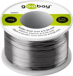 Goobay 40850 Ólommentes forraszanyag 100g (0.56 mm) (40850) (40850)