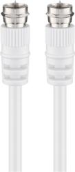 Goobay 11867 Type-F antenna kábel 20m - Fehér (11867) (11867)