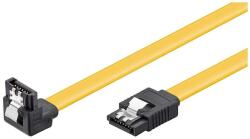 Goobay 93945 SATA (anya - anya 90°) kábel 0.2m (93946) (93946)