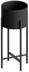 Aberto Design Suport metalic pentru flori GED-026, Mono black, negru