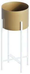 Aberto Design Suport metalic pentru flori GED-026-C Aurum, alb/auriu, alb