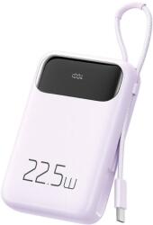 Mcdodo MC-3245 Powerbank integrált kábellel USB-C / 10000mAh 22.5W - Lila (MC-3245) (MC-3245)