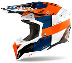 Airoh Aviator 3 Monarch motokrossz sisak fényes narancssárga