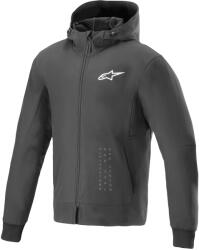 Alpinestars Radium Tech Hoodie motoros pulóver fekete-fehér