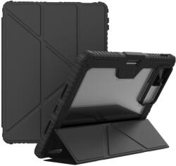 Nillkin Bumper Pro Samsung Galaxy Tab S10 FE oldalra nyíló tok kitámasztóval, fekete (57983126086) - phoner