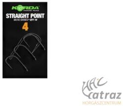 Korda Straight Point Barbed 4 - Korda Pontyozó Horog (KSPH4)