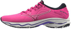 Mizuno Wave Ultima 14 High-Vis Pink/Snow White/Purple Punch Női futócipő UK 5