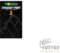 Korda Straight Point Barbed 2 - Korda Pontyozó Horog