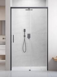 Radaway Idea Brushed GunMetal DWJ szálcsiszolt fegyvermetál zuhanyajtó 160 átlátszó jobbos (387020-92-01R)