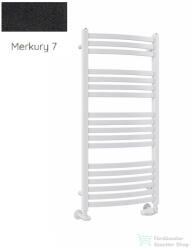 Radeco ENZO AK7-500/EL 1630x530 törölközőszárítós radiátor, MERKURY 7 (matt fekete) színben (Radeco_ENZO_AK7_500_EL_MERKURY7)
