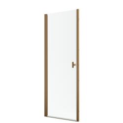 Radaway Nes Brushed Copper DWJ I szálcsiszolt réz zuhanyajtó 80 átlátszó balos (10026080-93-01L)