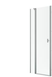 Radaway Nes Brushed Nickel DWJ II szálcsiszolt króm zuhanyajtó 100 átlátszó balos (10036100-91-01L)