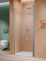 Radaway Nes Brushed Nickel DWJ I szálcsiszolt króm zuhanyajtó 70 átlátszó jobbos (10026070-91-01R)