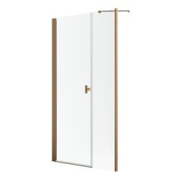 Radaway Nes Brushed Copper DWS szálcsiszolt réz zuhanyajtó 140 átlátszó balos (10028140-93-01L)