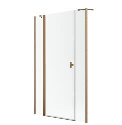Radaway Nes Brushed Copper DWJS szálcsiszolt réz zuhanyajtó 140 átlátszó balos (10038140-93-01L)