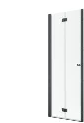 Radaway Nes Brushed GunMetal DWB szálcsiszolt fegyvermetál zuhanyajtó 70 átlátszó jobbos (10029070-92-01R)