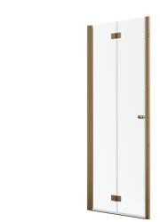 Radaway Nes Brushed Copper DWB szálcsiszolt réz zuhanyajtó 70 átlátszó balos (10029070-93-01L)