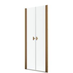 Radaway Nes Brushed Copper DWD I szálcsiszolt réz zuhanyajtó 70 átlátszó (10027070-93-01)