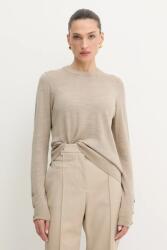 Michael Kors gyapjú pulóver könnyű, bézs, MT5619D4VR - bézs M - answear - 76 990 Ft