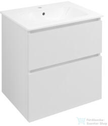 SAPHO EZARA mosdótartó szekrény, 59, 2x64x46cm, fényes fehér (EZ601-3030) (EZ601-3030) - furdoszoba-szaniter