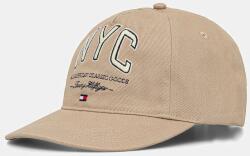 Tommy Hilfiger pamut baseball sapka bézs, nyomott mintás, AM0AM13562 - bézs Univerzális méret