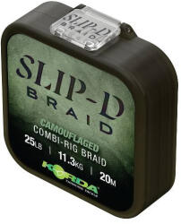 Korda Slip-D Braid fonott előkezsinór 25lb 20m (KSD25)
