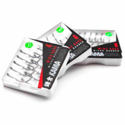 Korda Kamakura Wide Gape élezett pontyozó horog 4 (KAM03)