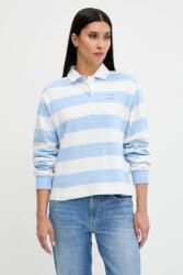 Tommy Hilfiger pamut melegítőfelső mintás, DW0DW20948 - kék L