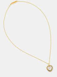 Ambush ezüst nyaklánc Heart Class Ring Charm Necklace 12114803 - arany Univerzális méret - answear - 152 990 Ft