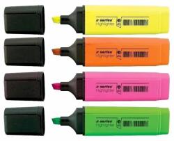 A-Series Textmarker varf tesit, 1-5 mm, 4 culori/set, A-SERIES (AY00564)