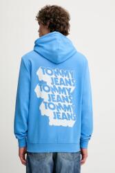 Tommy Hilfiger pamut melegítőfelső nyomott mintás, kapucnis, DM0DM21625 - kék S