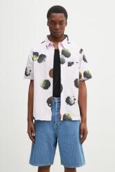 Icecream pamut ing Scoop Ss Shirt férfi, galléros, rózsaszín, relaxed, IC25116 - rózsaszín XL