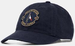 Tommy Hilfiger pamut baseball sapka sötétkék, mintás, AM0AM13430 - sötétkék Univerzális méret