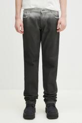 Marcelo Burlon farmer Gradient Dnm Low Waist Pants Black White férfi, CMYA03AS25DEN0011001 - fekete 31