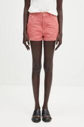 Ambush farmer rövidnadrág Canvas Short Pants rózsaszín, sima, magas derekú, 12115383 - rózsaszín 27