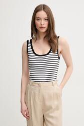 United Colors of Benetton pamut top fehér, 30YSDH010 - fehér S