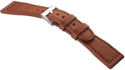 STAILER Premium Aviator bőr óraszíj, barna 20/18 L